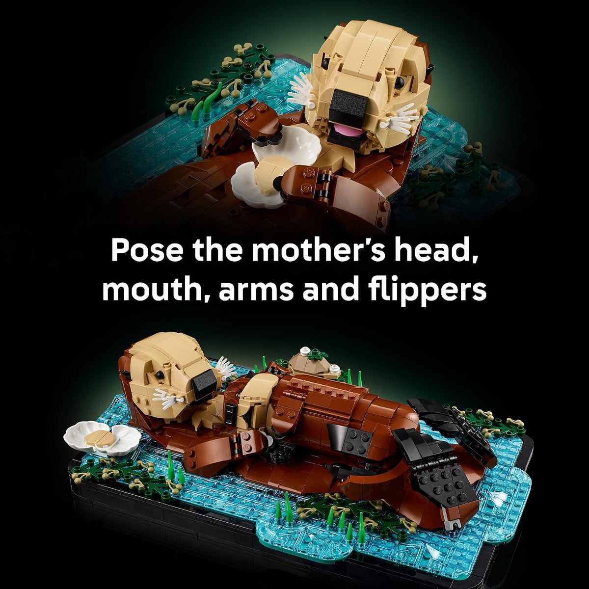 LEGO Ideas Floating Sea Otters Building Set (21366)