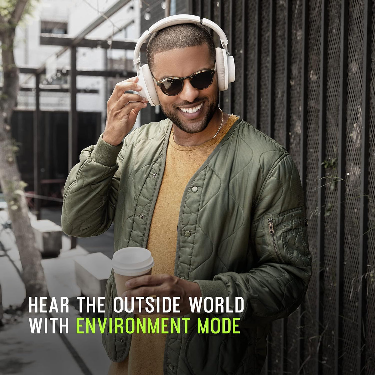 Shure AONIC 40 Wireless Noise Cancelling Headphones, White