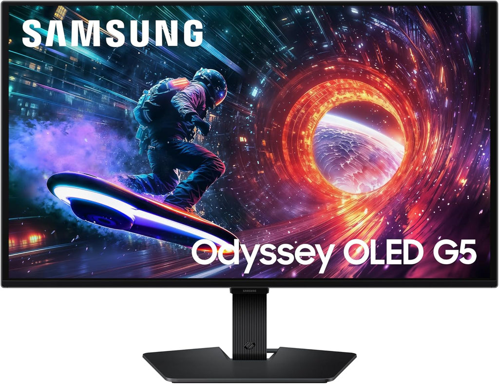 Samsung 27" Odyssey OLED G5 QHD QD-OLED Gaming Monitor, 180Hz (LS27FG500SNXZA)