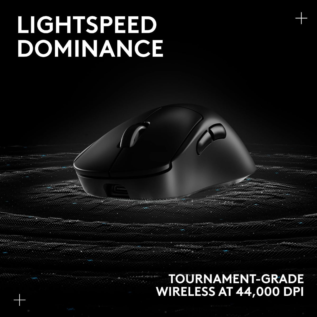 Logitech G PRO X Superlight 2 DEX Wireless Gaming Mouse, Black