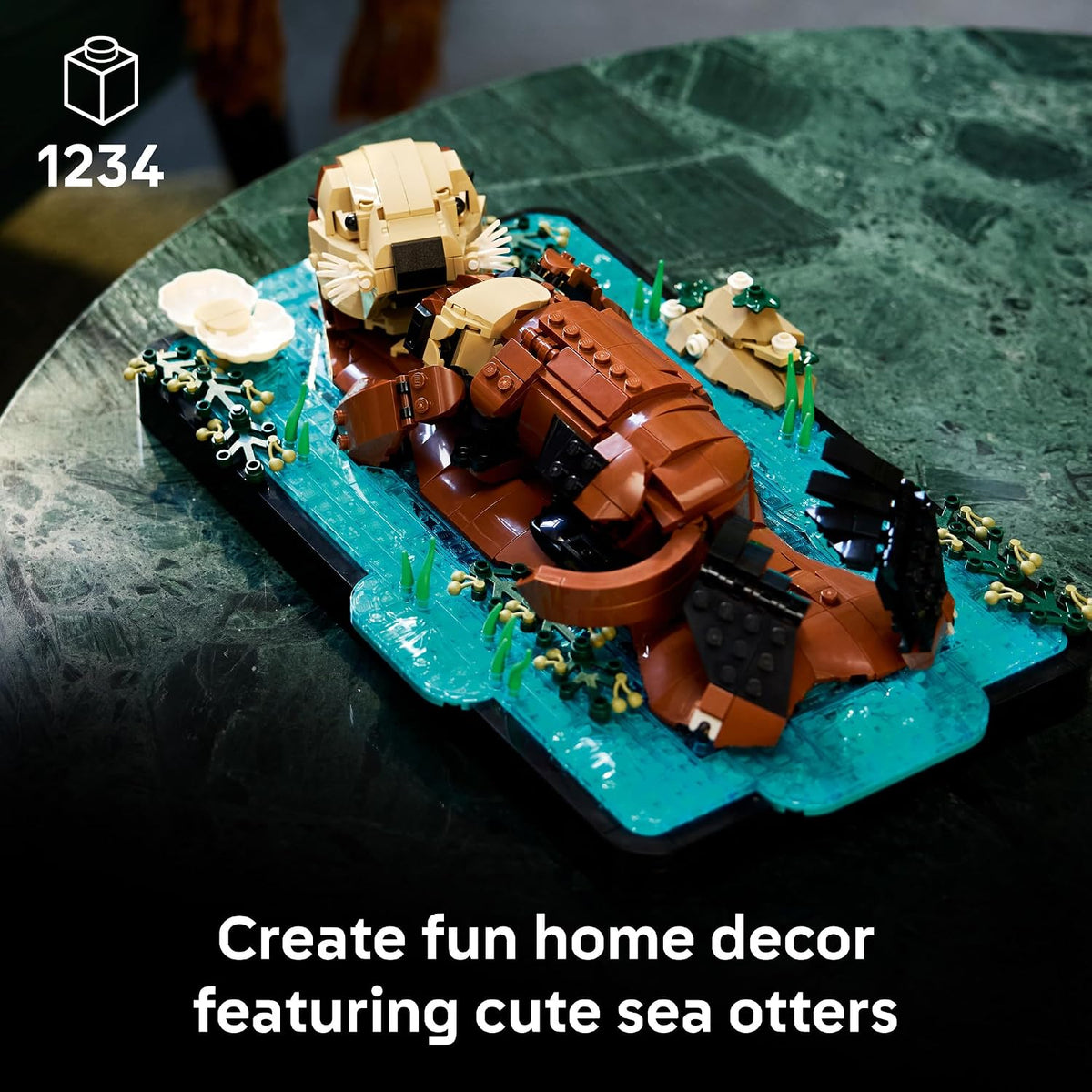 LEGO Ideas Floating Sea Otters Building Set (21366)
