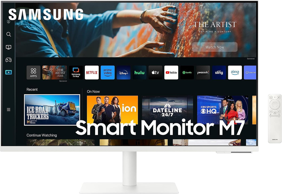 Samsung 32" M70C 4K UHD Smart Monitor with Streaming TV (LS32CM703UNXZA)