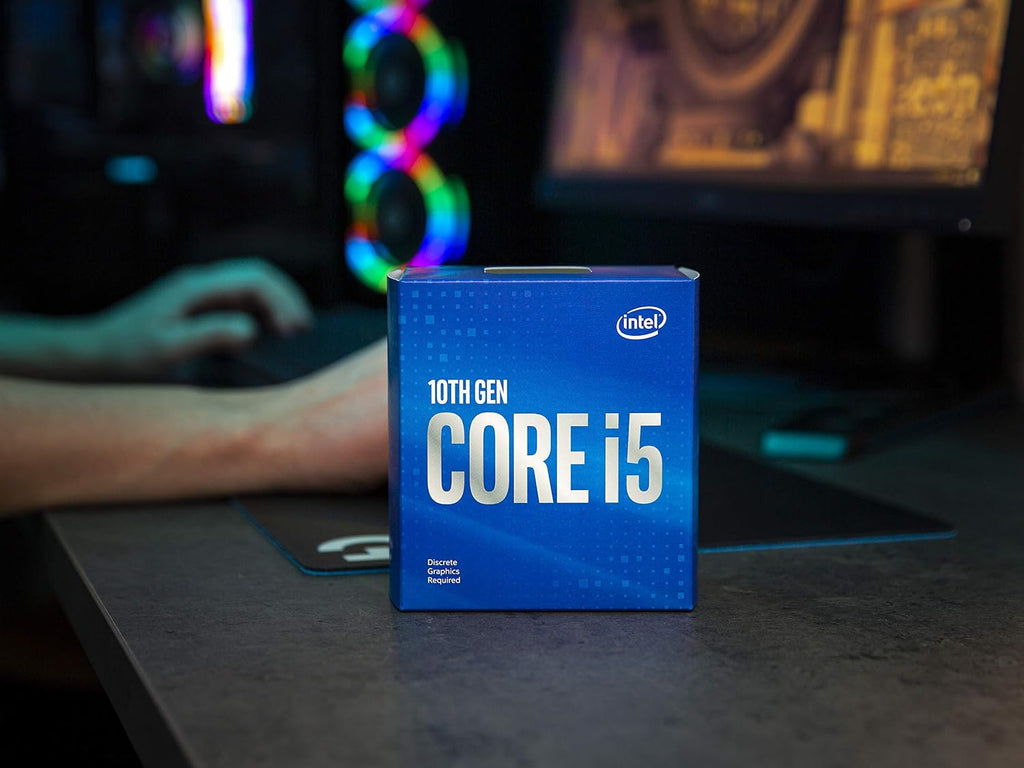 Intel Core i5-10600K Desktop Processor, 6 Cores up to 4.8 GHz, Unlocked, LGA1200