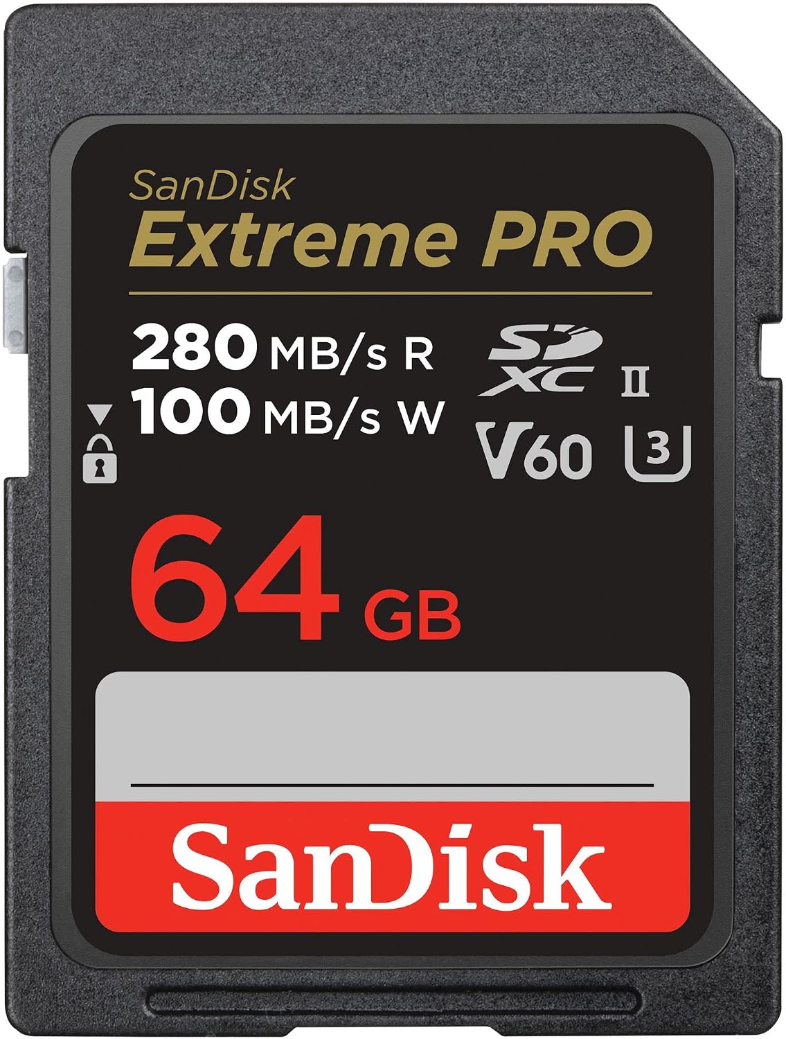 SanDisk Extreme PRO 64GB SDXC UHS-II Memory Card