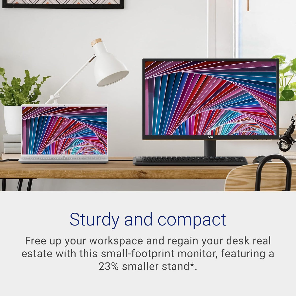 Dell SE2422HX 24" Full HD Monitor, 75Hz, AMD FreeSync
