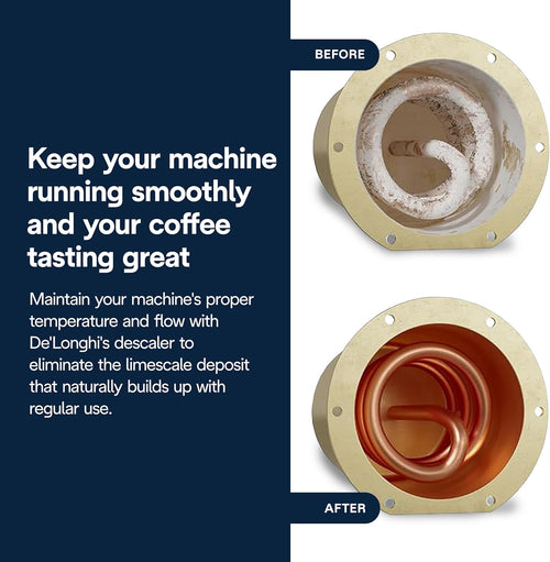 De'Longhi EcoDecalk Universal Descaler for Coffee Machines, 16.9 oz