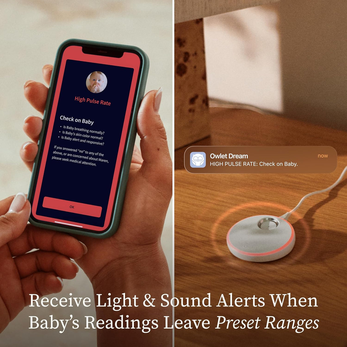 Owlet Dream Sock Smart Baby Monitor - Mint