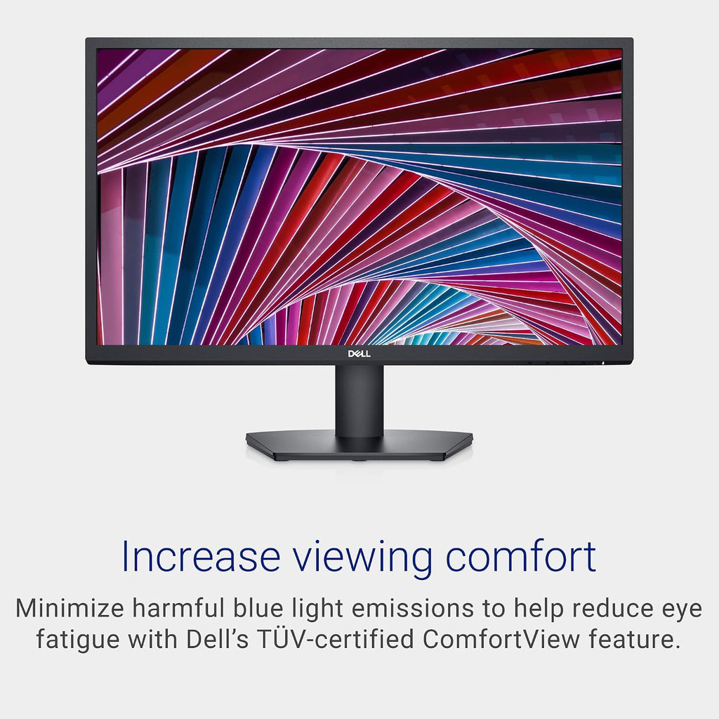 Dell SE2422HX 24" Full HD Monitor, 75Hz, AMD FreeSync