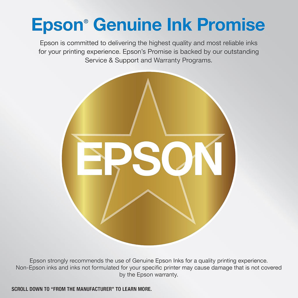 Epson EcoTank ET-2850 Wireless Color All-in-One Supertank Printer, White