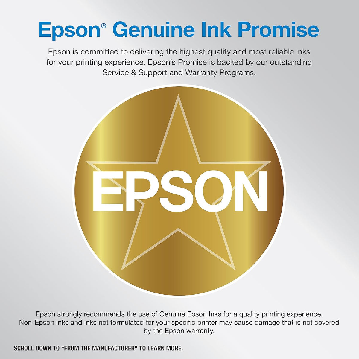 Epson EcoTank ET-2850 Wireless Color All-in-One Supertank Printer, White
