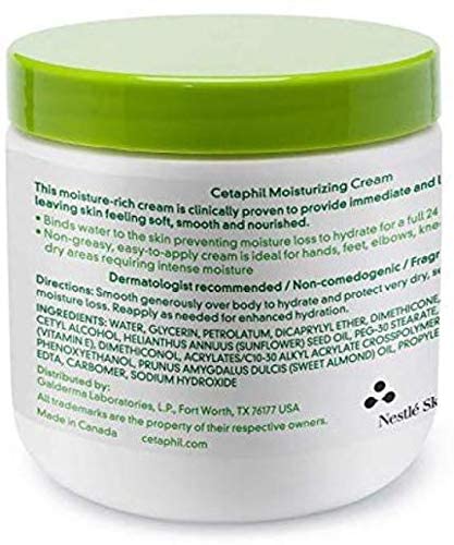 Cetaphil Moisturizing Cream for Dry to Very Dry Skin, 20 oz