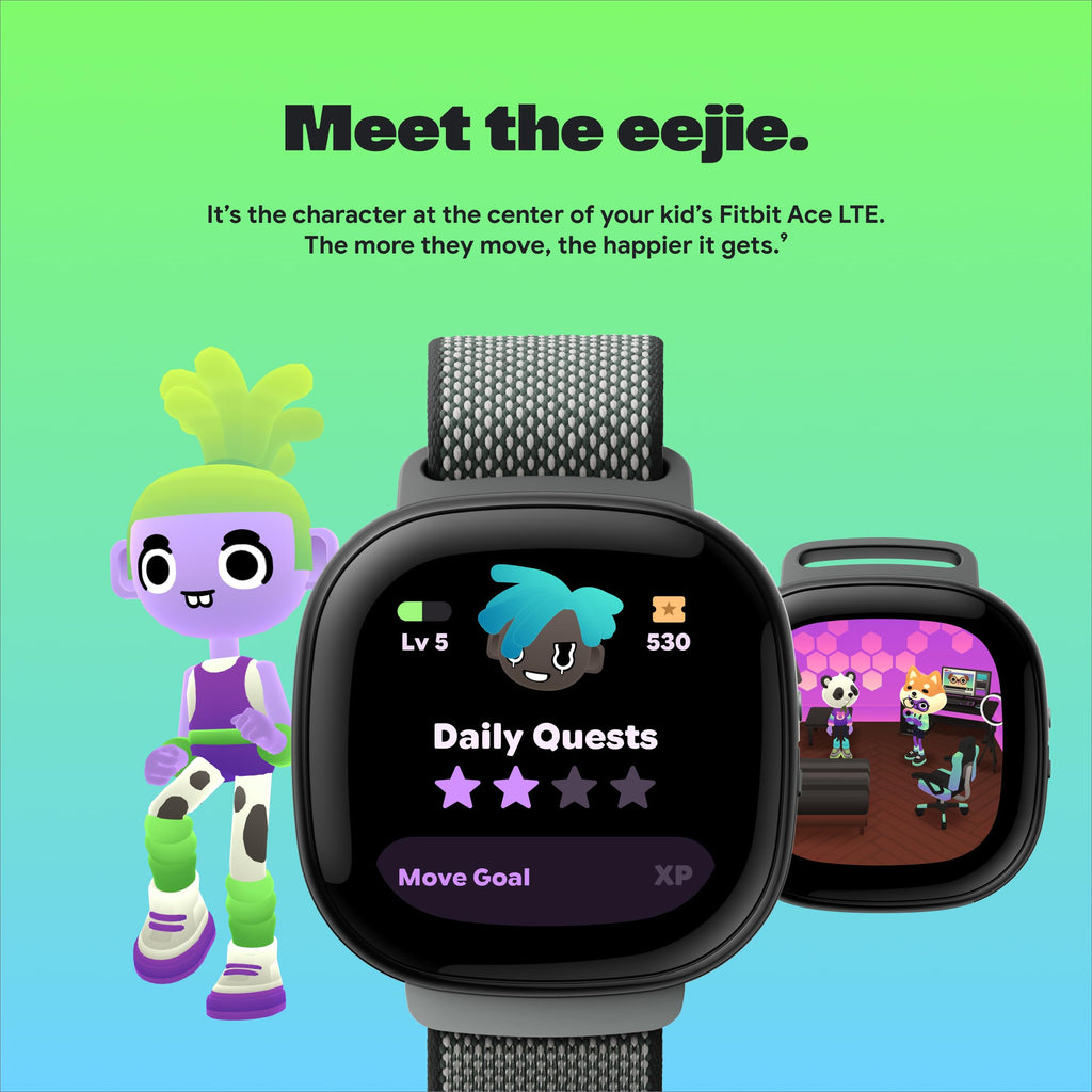 Google Fitbit Ace LTE Kids Smartwatch