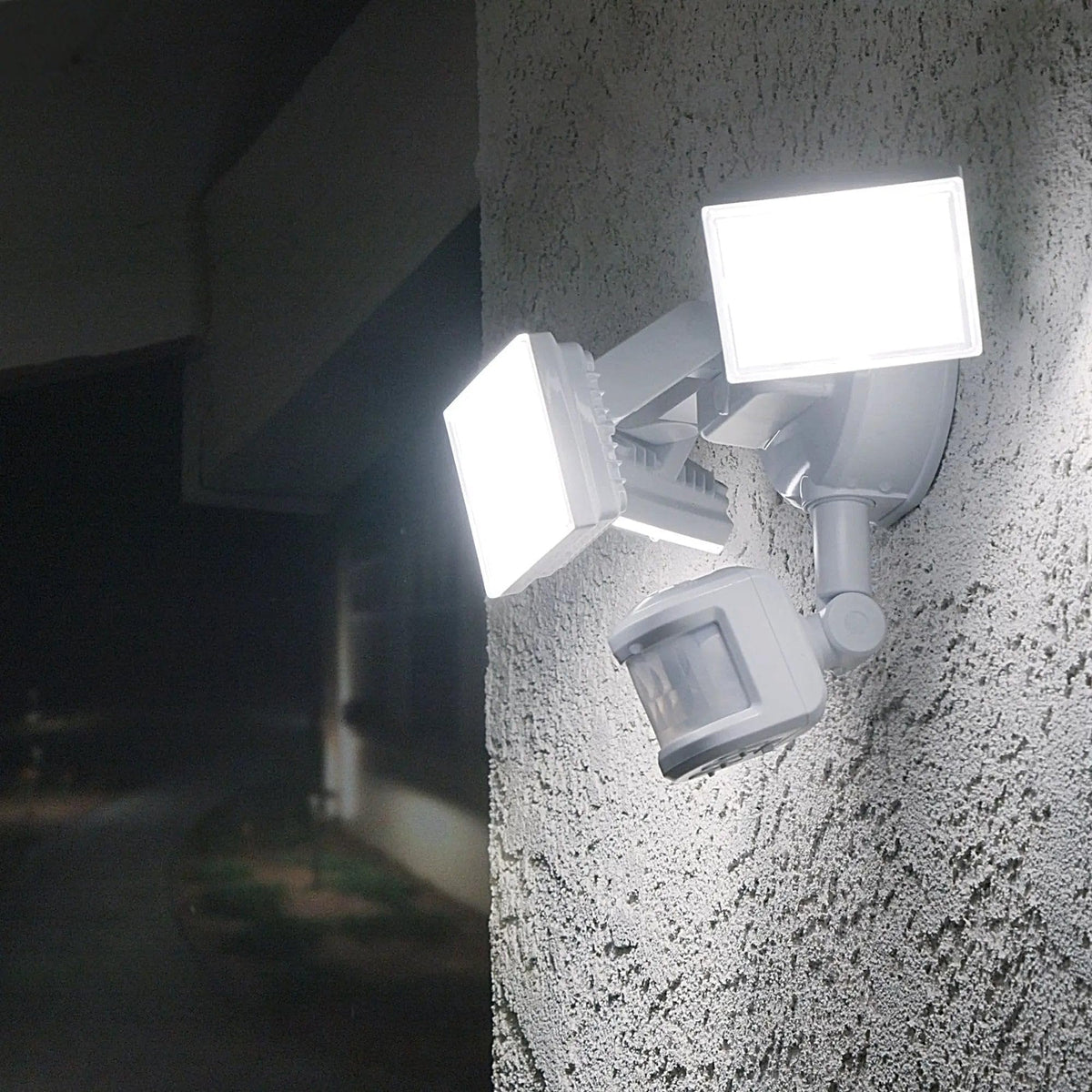 Koda Outdoor Motion-Activated LED Security Floodlight, 3000 Lumens