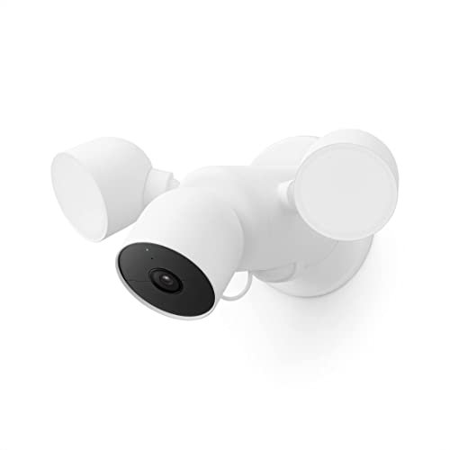 Google Nest Cam with Floodlight (Wired) Outdoor Security Camera