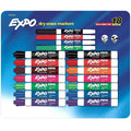 EXPO Low Odor Dry Erase Markers, Assorted Colors, 18 Count