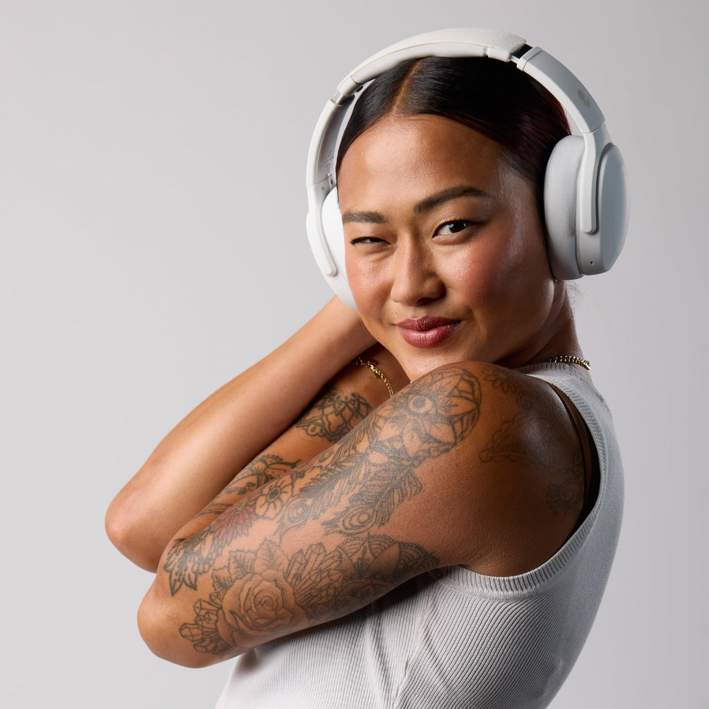 Skullcandy Crusher Evo Wireless Over-Ear Headphones, True Black