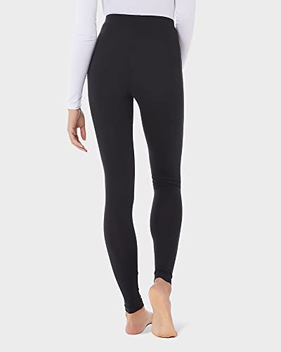 32 Degrees Women's Ultra Light Thermal Baselayer Leggings, 2-Pack, Black