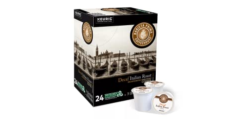 Barista Prima Coffeehouse Italian Roast Decaf K-Cup Pods, 96 Count
