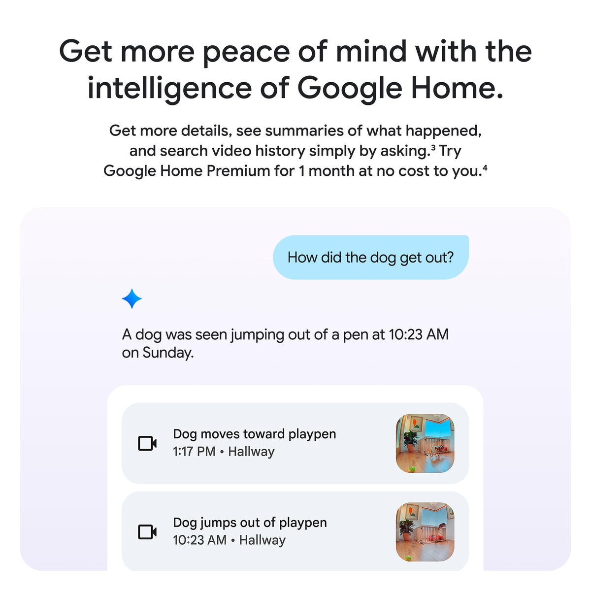 Google Nest Cam Indoor (Wired, 3rd Gen) 2K Security Camera