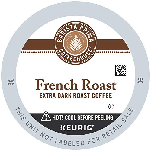 Barista Prima Coffeehouse French Roast K-Cup Pods, 96 Count