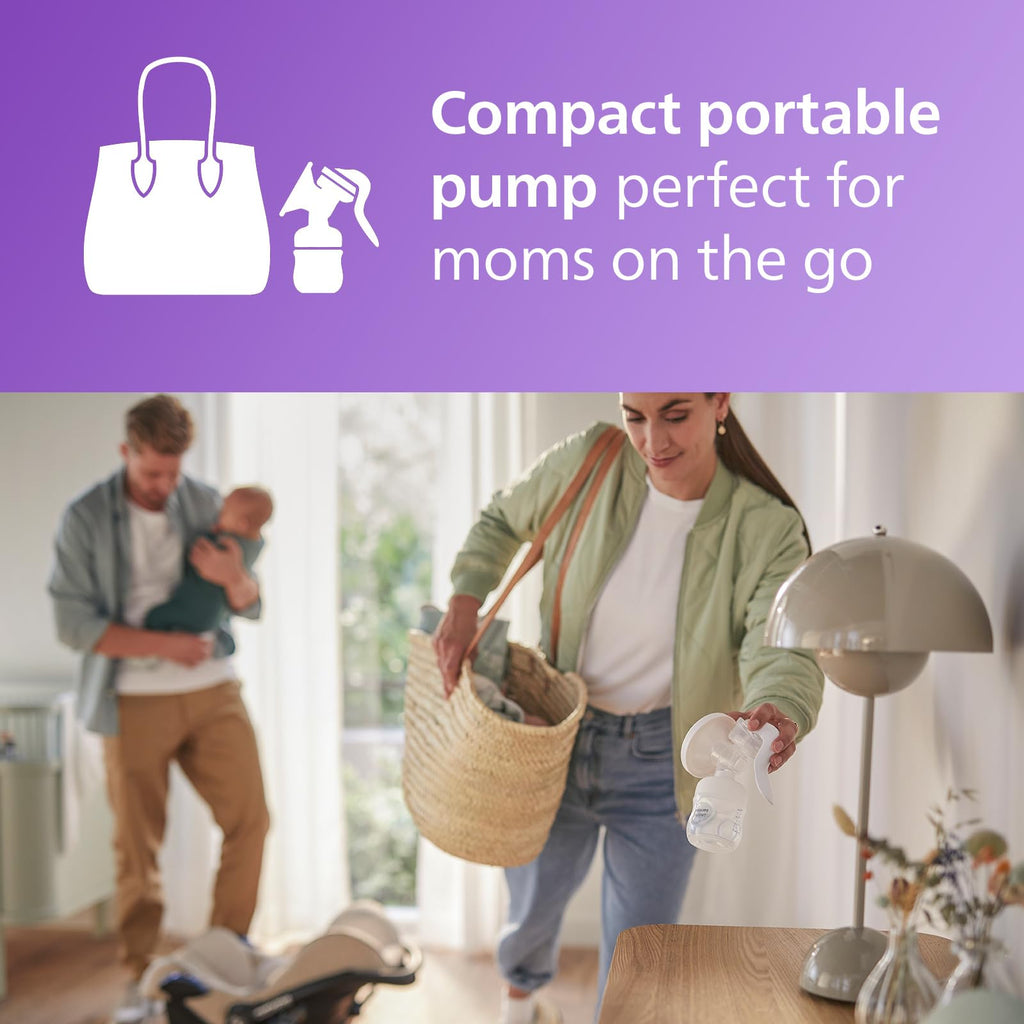 Philips Avent Manual Breast Pump with Natural Motion Technology (SCF430/03)
