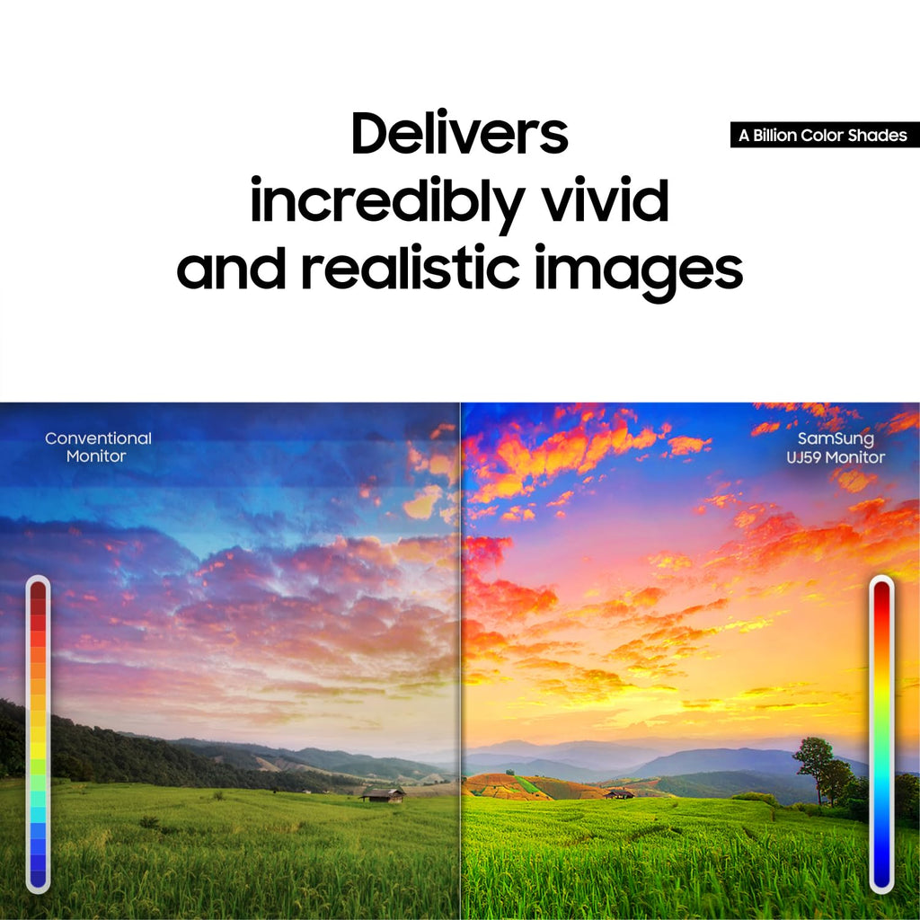 Samsung UJ59 32-inch 4K UHD Monitor (LU32J590UQNXZA)