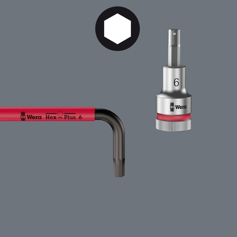 Wera 950/9 Hex-Plus Multicolour Imperial 2 L-Key Set, 9 Pieces (05022640001)
