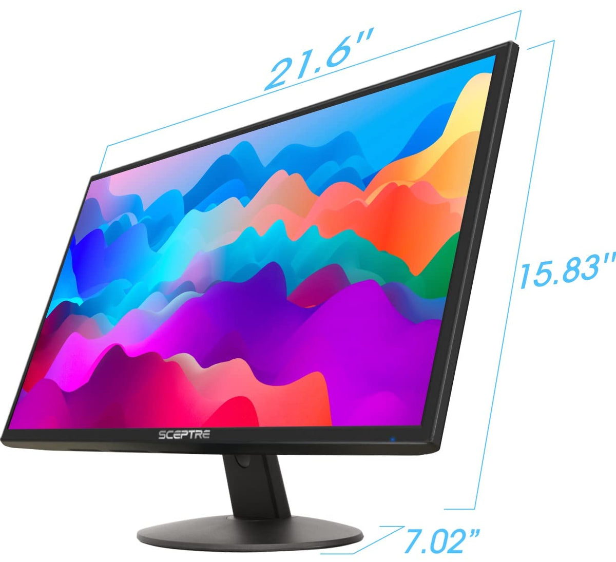 Sceptre E249W-19203R 24-inch FHD 75Hz Monitor with Built-in Speakers
