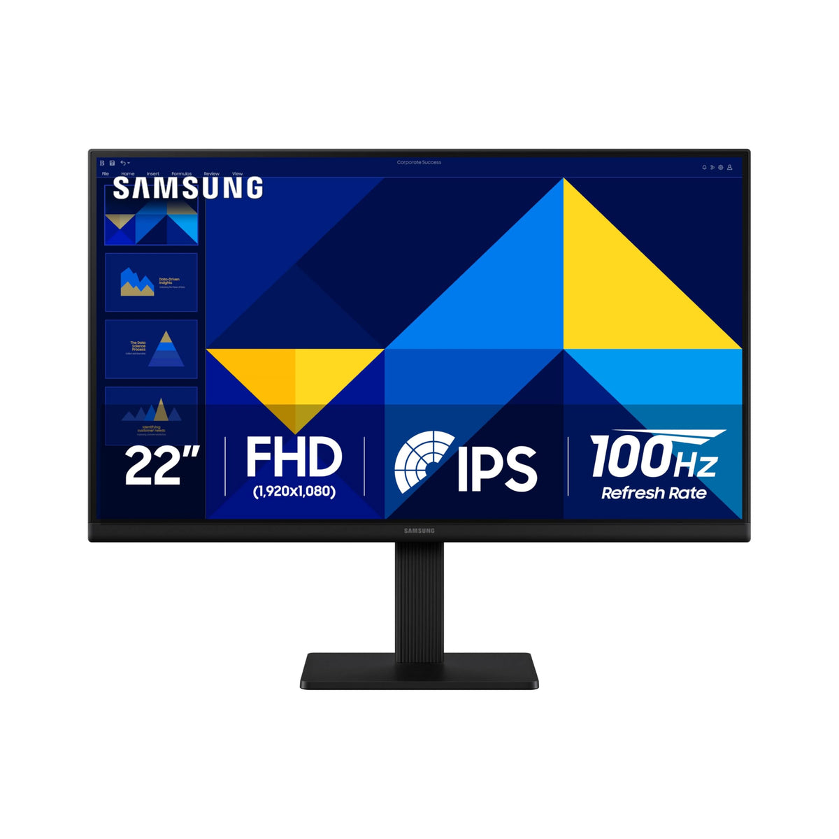 Samsung Essential S3 27-inch IPS Monitor, 100Hz (LS27D304GANXZA)