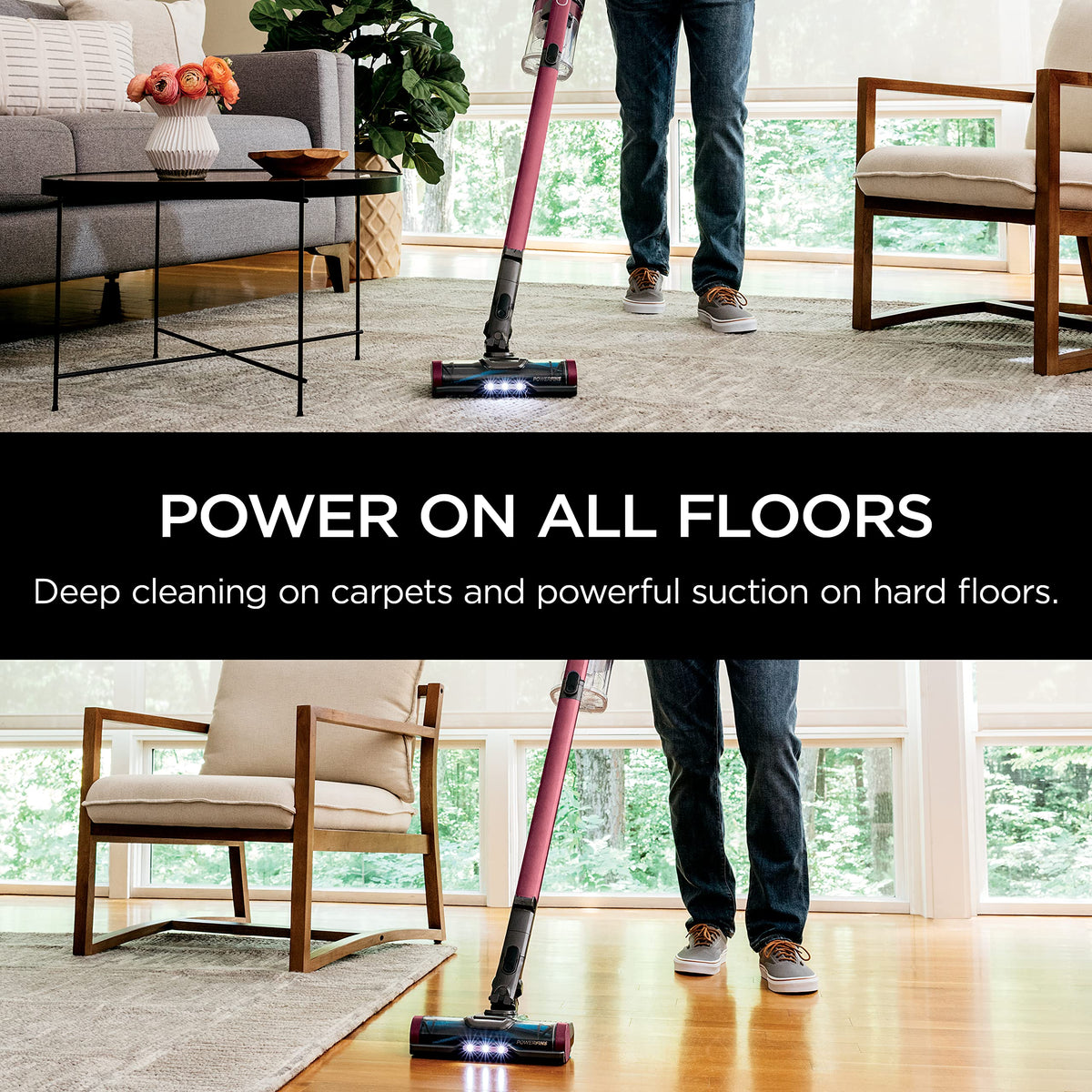 Shark Vertex Pro Cordless Stick Vacuum with DuoClean PowerFins (IZ662H)