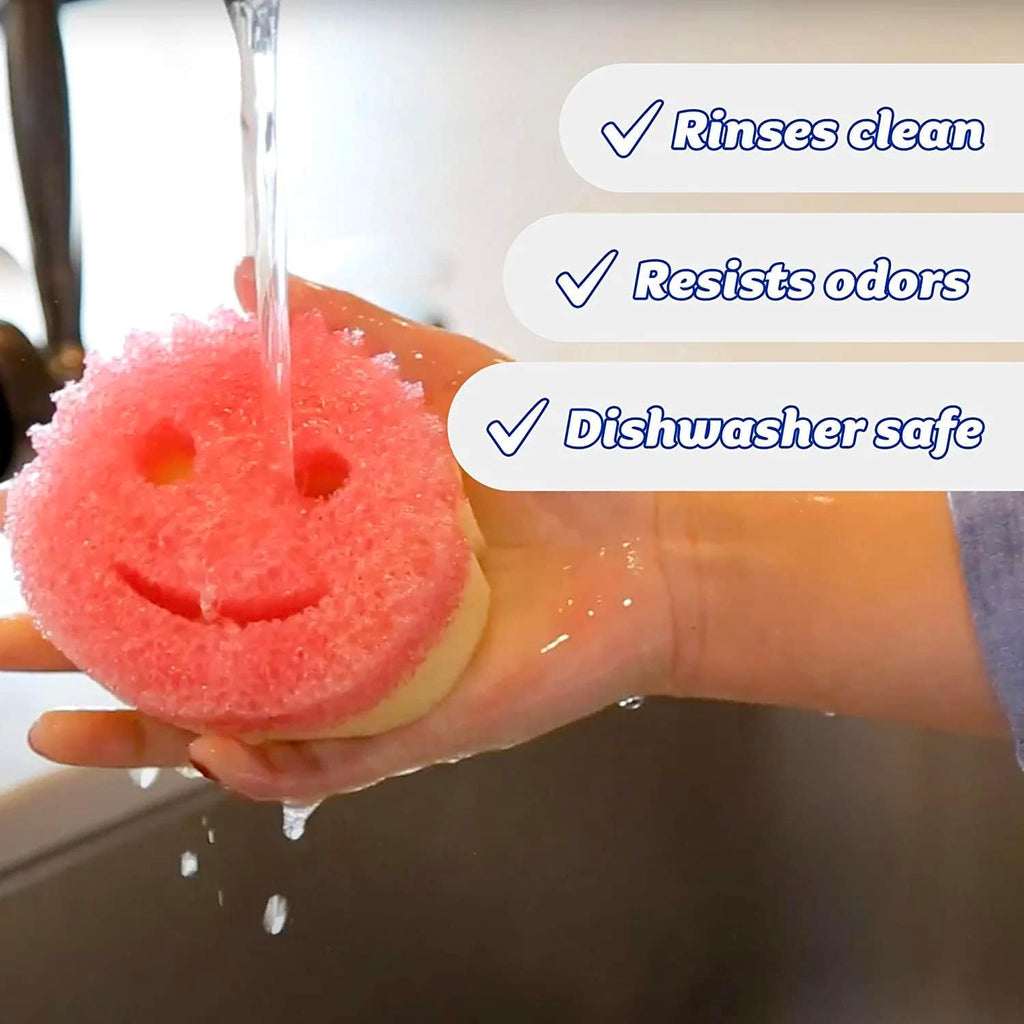 Scrub Daddy Scrub Mommy Dual-Sided Scrubber Sponge, Variety 8-Pack
